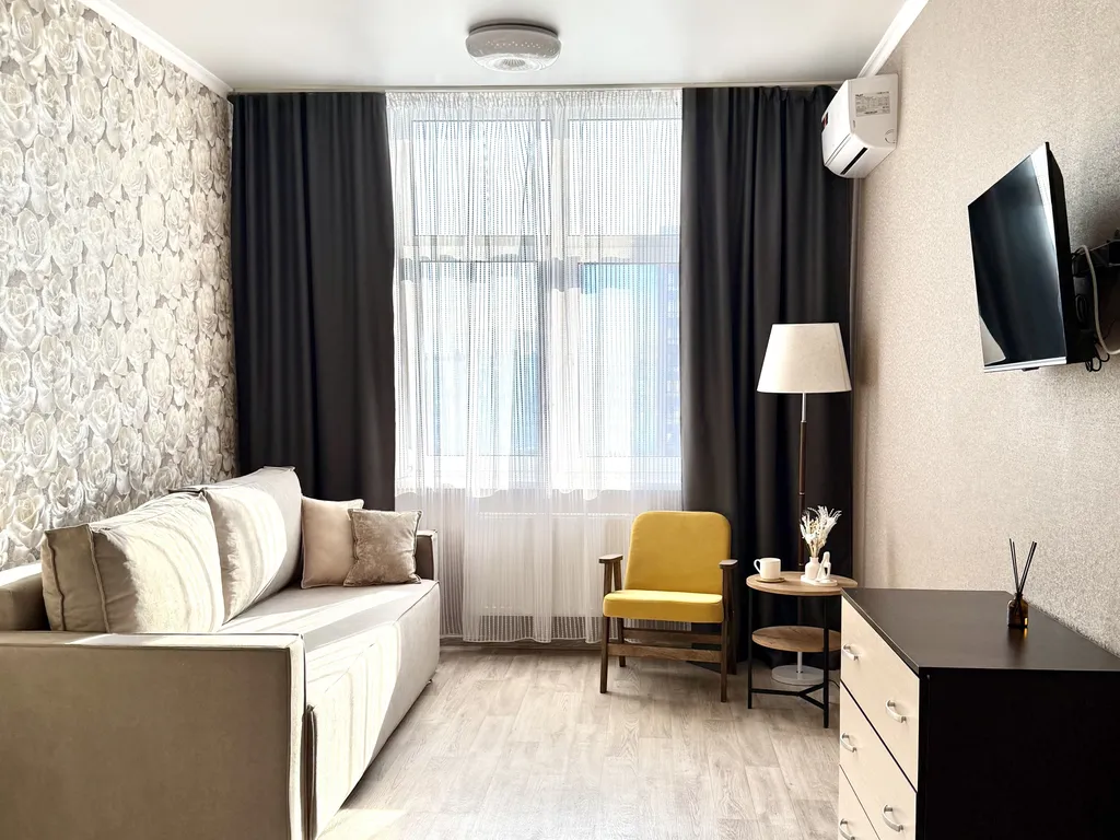 Квартира Уютная квартира на в жк привилегия — Анапа