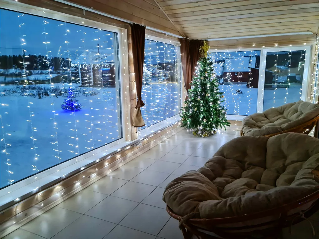 Коттедж Дом стеклянный с видом на Ладожское озеро — аренда посуточно в Лахденпохья