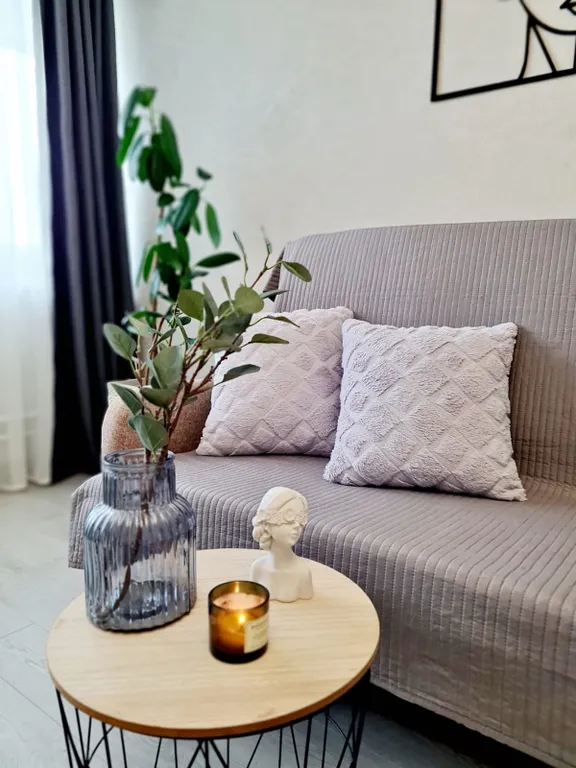 Квартира с камином в центре города