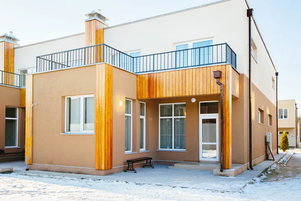 Таунхаус в свежем ветре, сорочаны