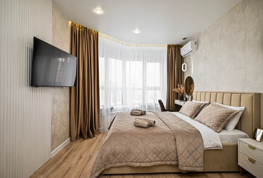 Квартира Апартаменты Нежность рядом с Кристалл арена в центре Взлетки — Красноярск