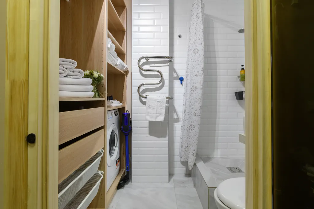 Студия с видом на сосны в Зеленогорске, закрытая территория