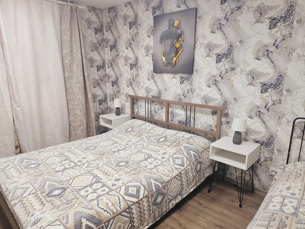 Квартира Квартира Апартамент с 2 спальнями рядом с парком Швейцария — Нижний Новгород