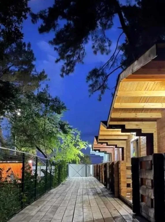 Домики на берегу моря