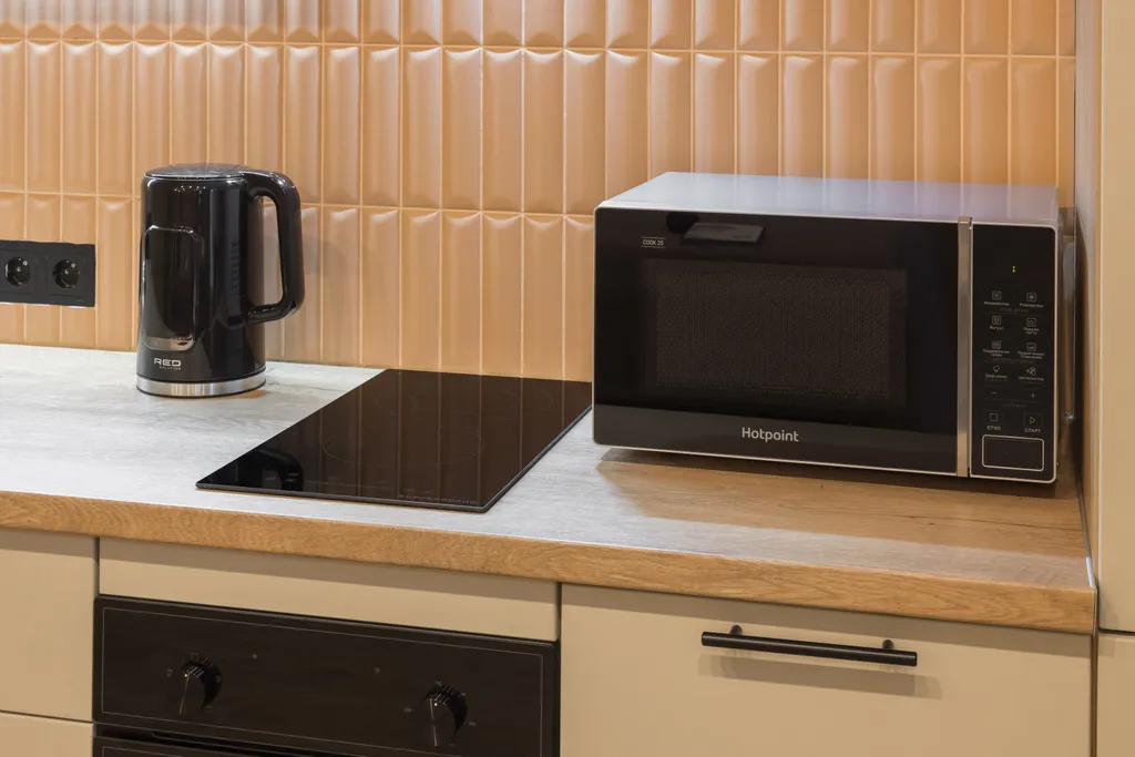 Стильная Amber Studio с видом на озеро