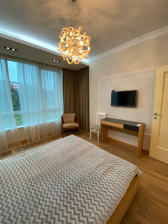 Просторный апартамент в Золотом Треугольнике Сочи