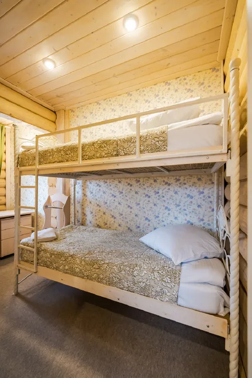 Уютные апартаменты 75 м² c 3-мя спальнями в деревянном доме