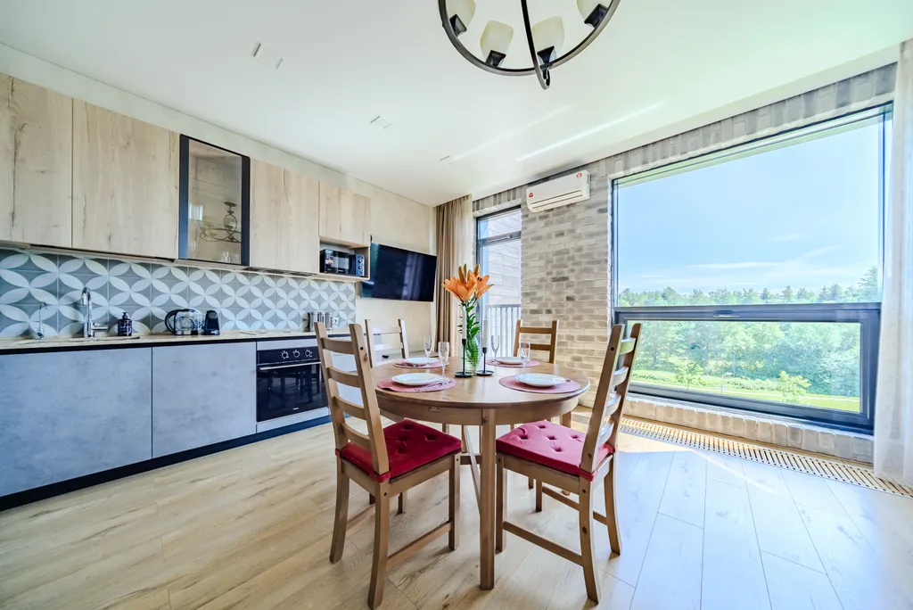 Охтаинн 9-12 с двумя спальнями и видом на лес