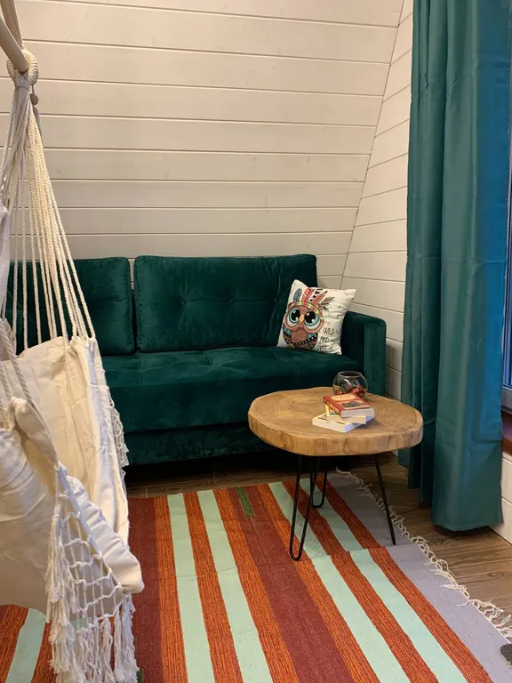 Papino village green уютный домик рядом с водопадом и рекой