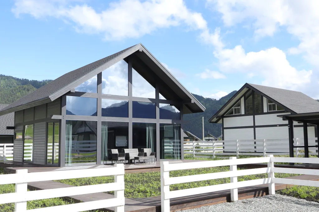 Дом с видом на горы