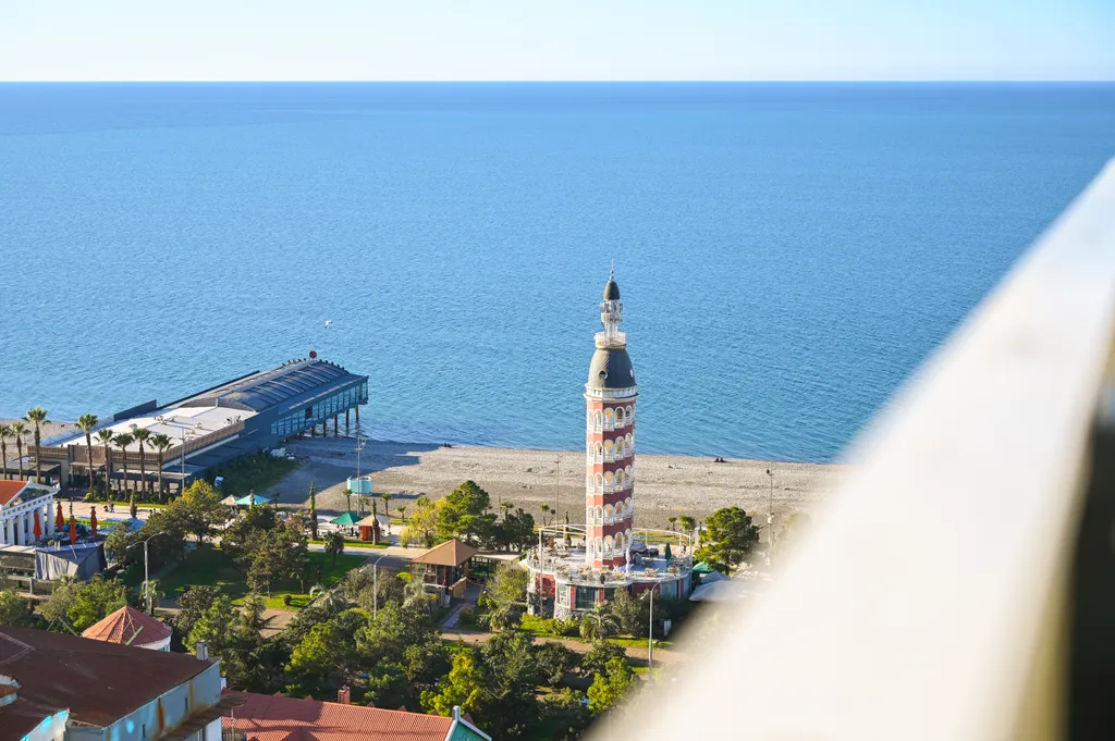 Уровня lux с видом на море с ps4 и кофеваркой