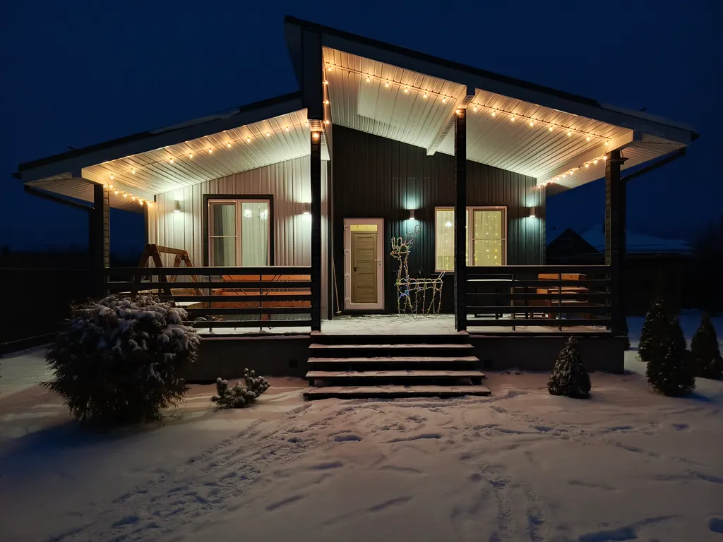 Флотский домик с чаном