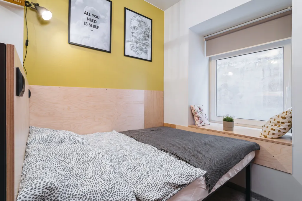 Квартира Квартира Смарт-студия у метро Василеостровская — Санкт-Петербург