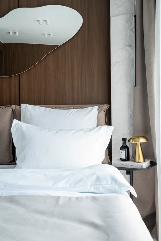 Теплый панорамный дом с русской баней и купелью