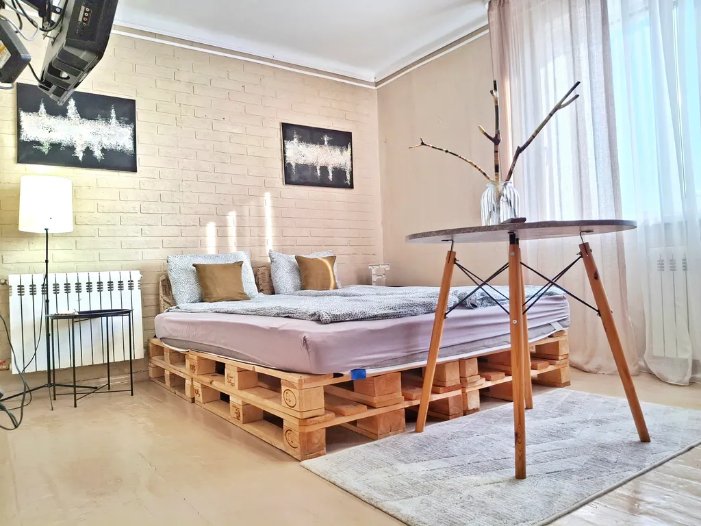 Квартира в 7 минутах от вокзала, своя парковка, Wi-Fi, заселение 24/7