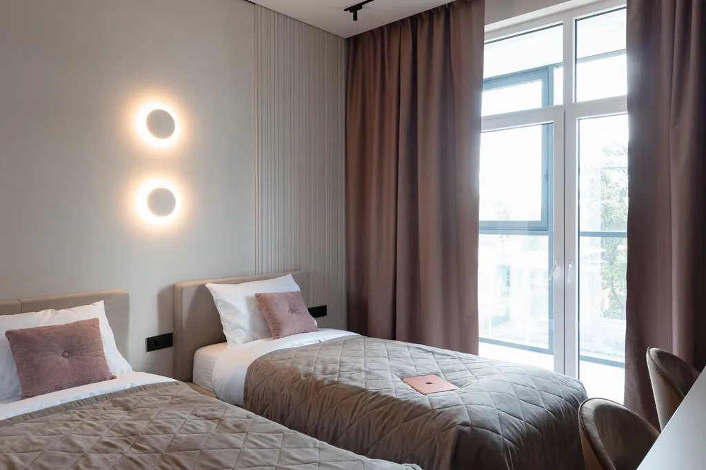 Апартаменты с видом на Парк Победы