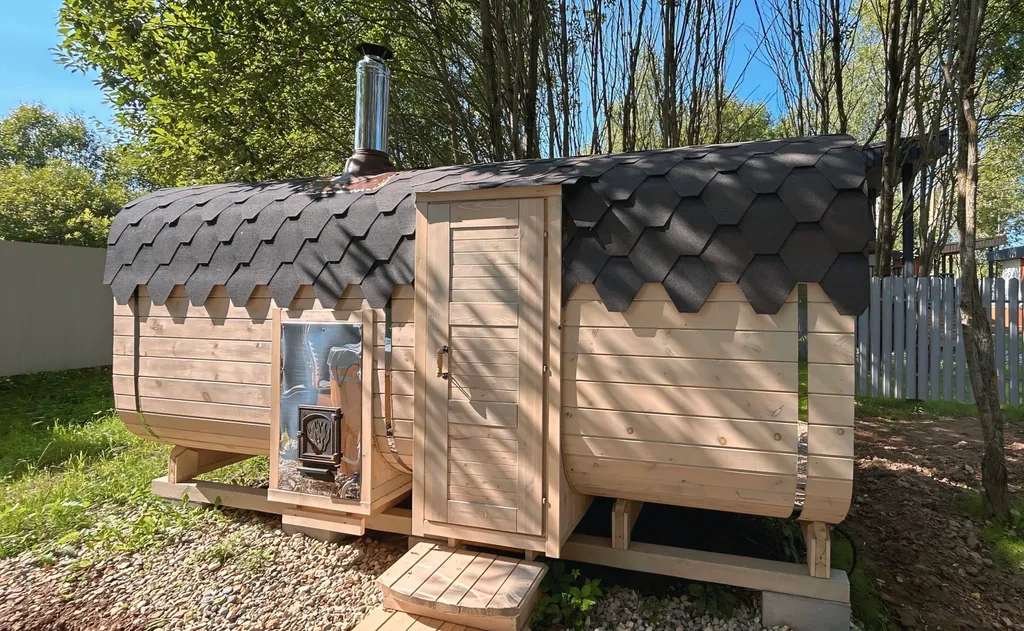 Хвойный - дом с баней и чаном