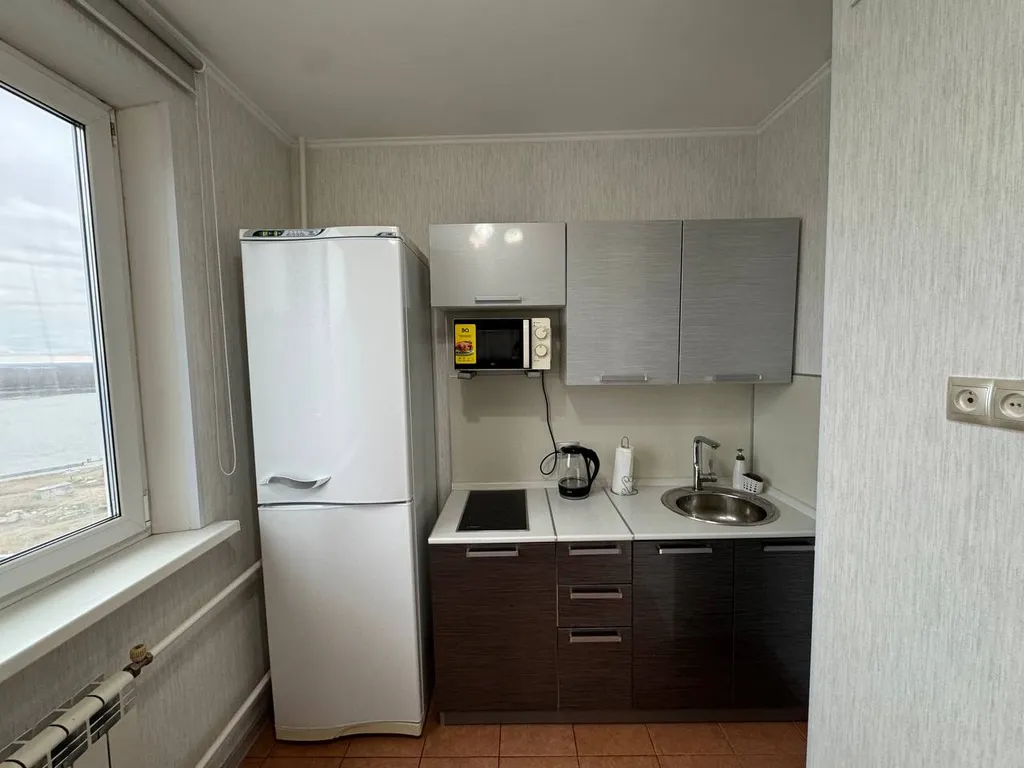 Апартаменты на 12 этаже с потрясающим видом на реку Обь