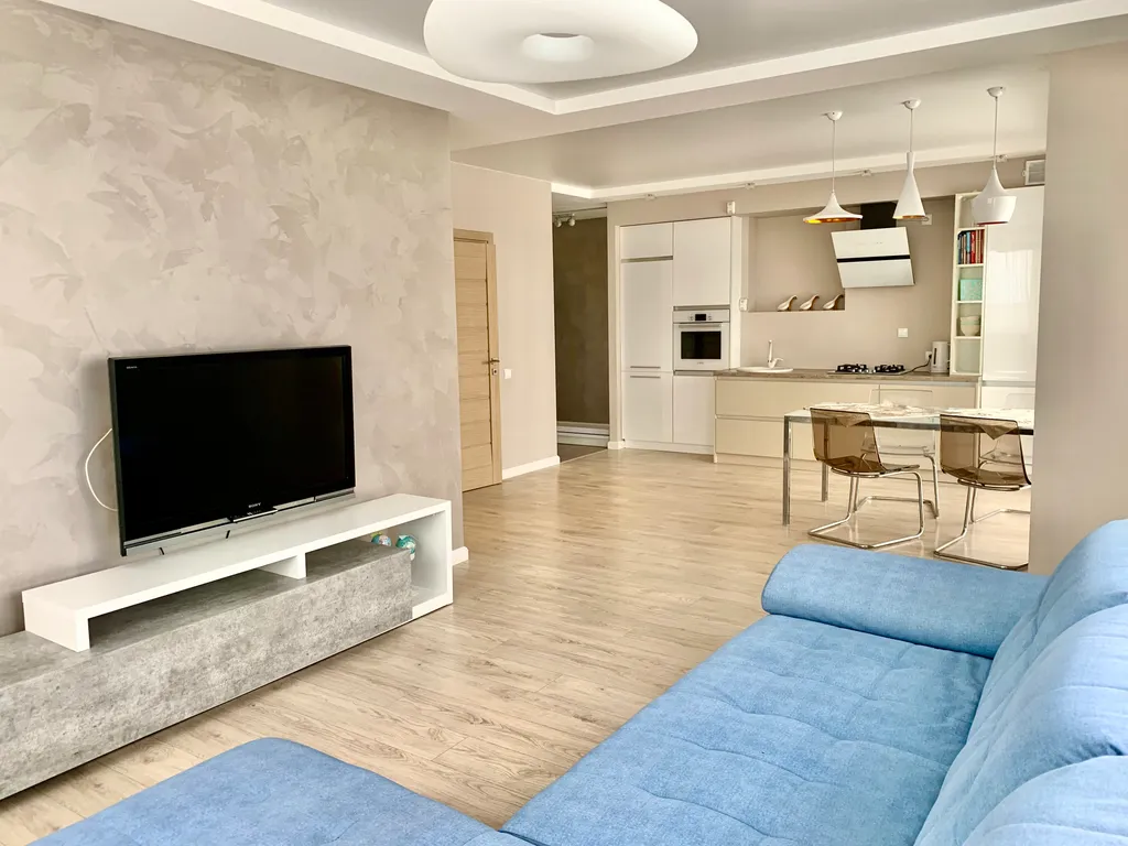 Светлая квартира у моря