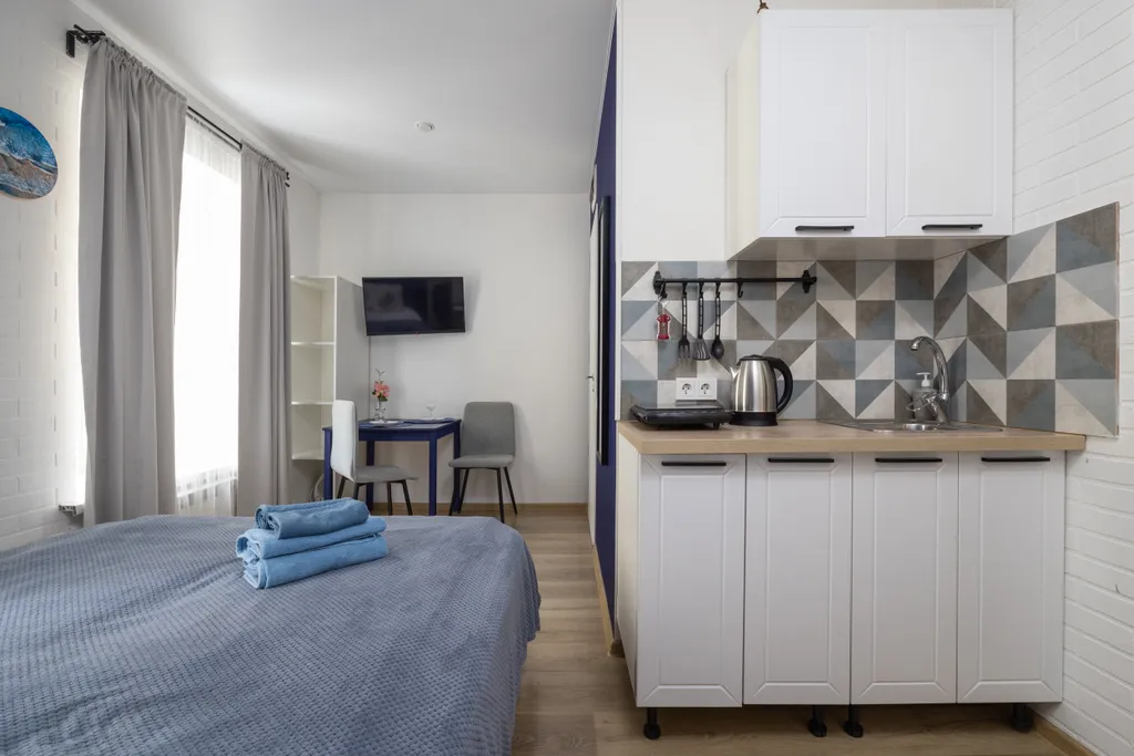 Квартира Квартира Уютная двухместная студия в самом центре Санкт-Петербурга — Санкт-Петербург