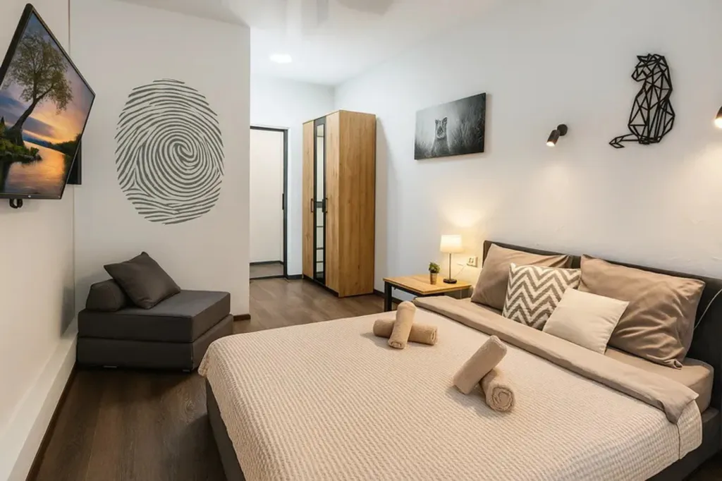 Уютная квартира в центре курорта