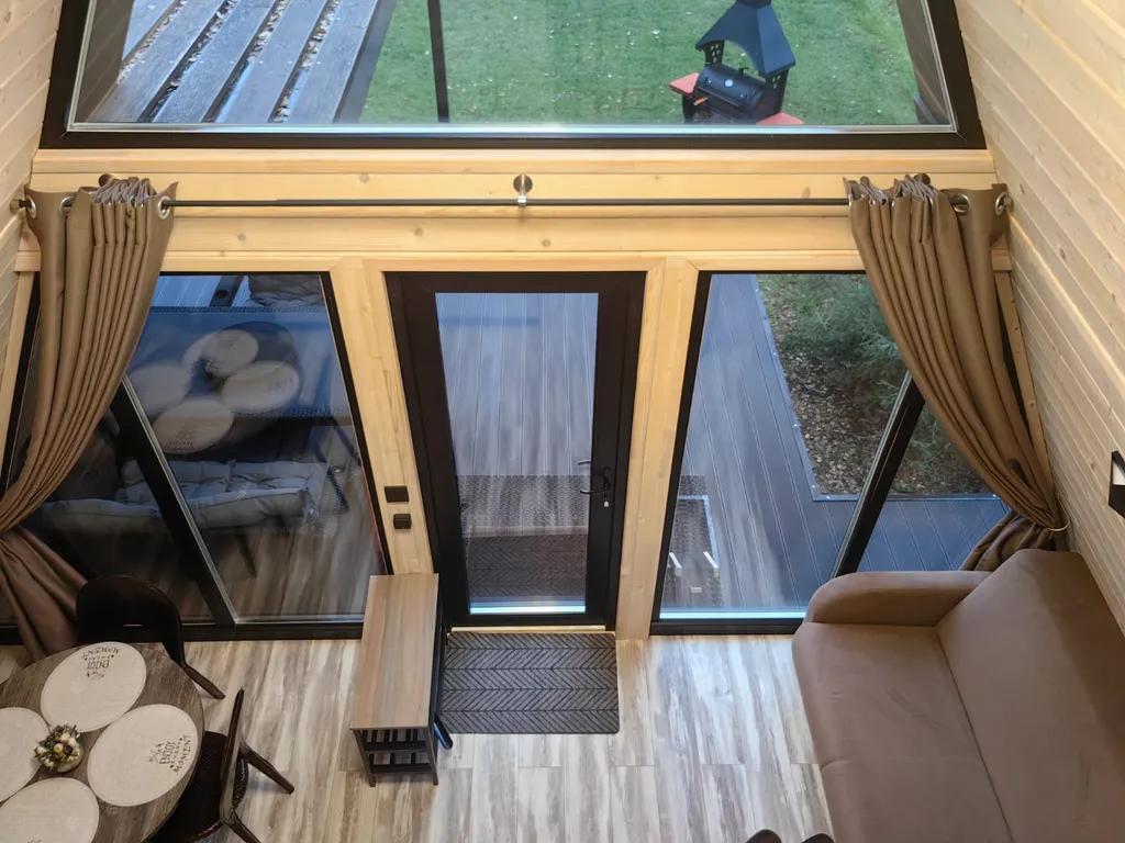 Уютный дoм a-frame