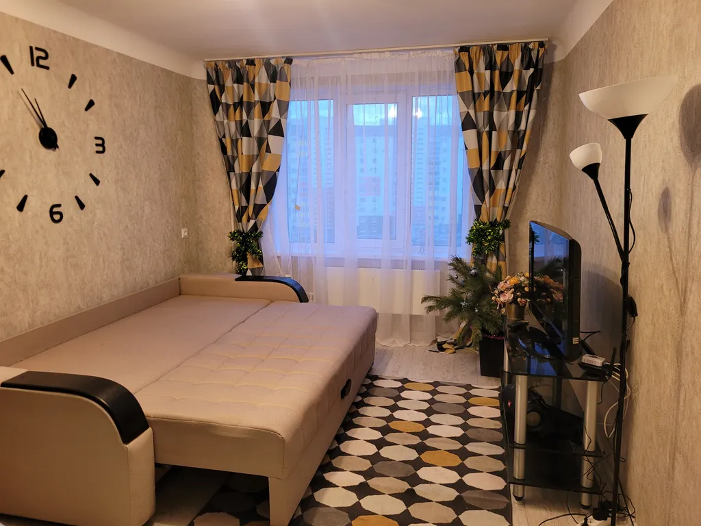 Уютная с хорошей аурой в новом доме квартира со всеми удобствами