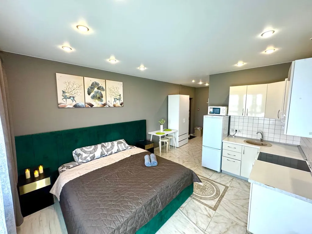 Студия напротив Онкоцентра клиники