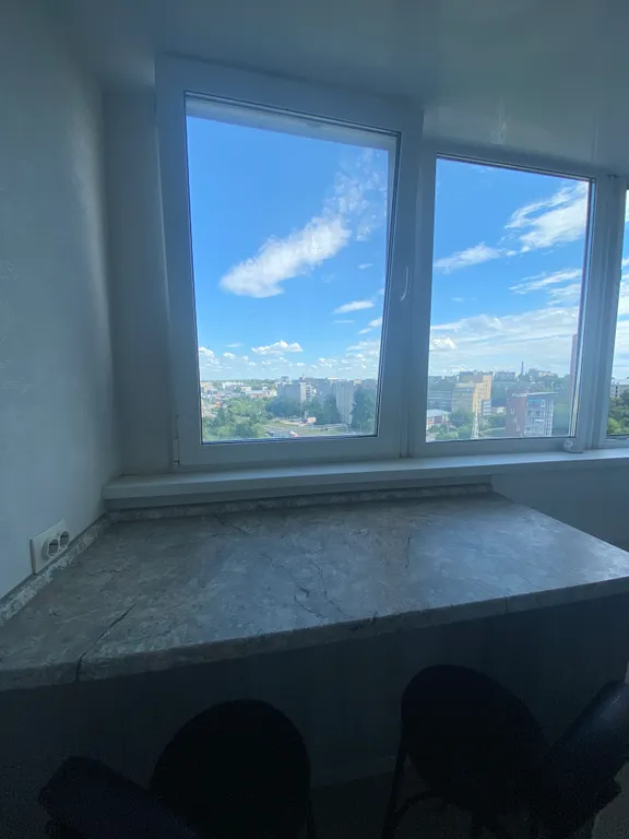 Евро-двушка в Октябрьском районе с красивым видом на город