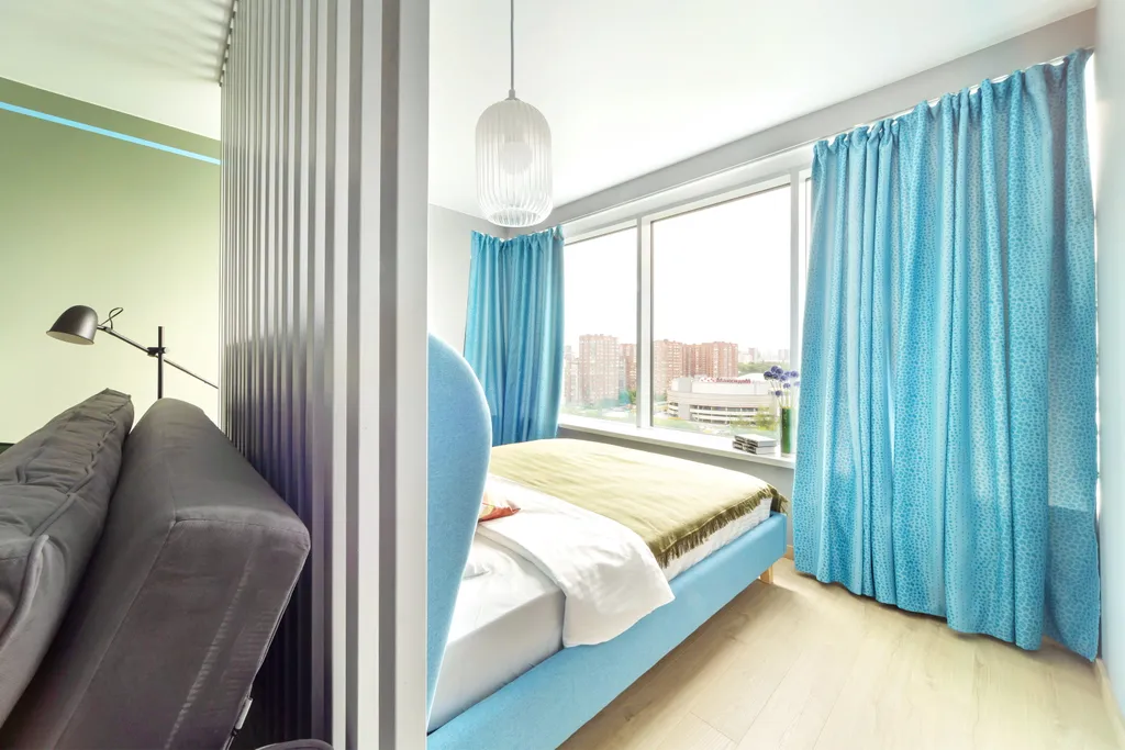 Апартамент с панорамными окнами на 11 этаже