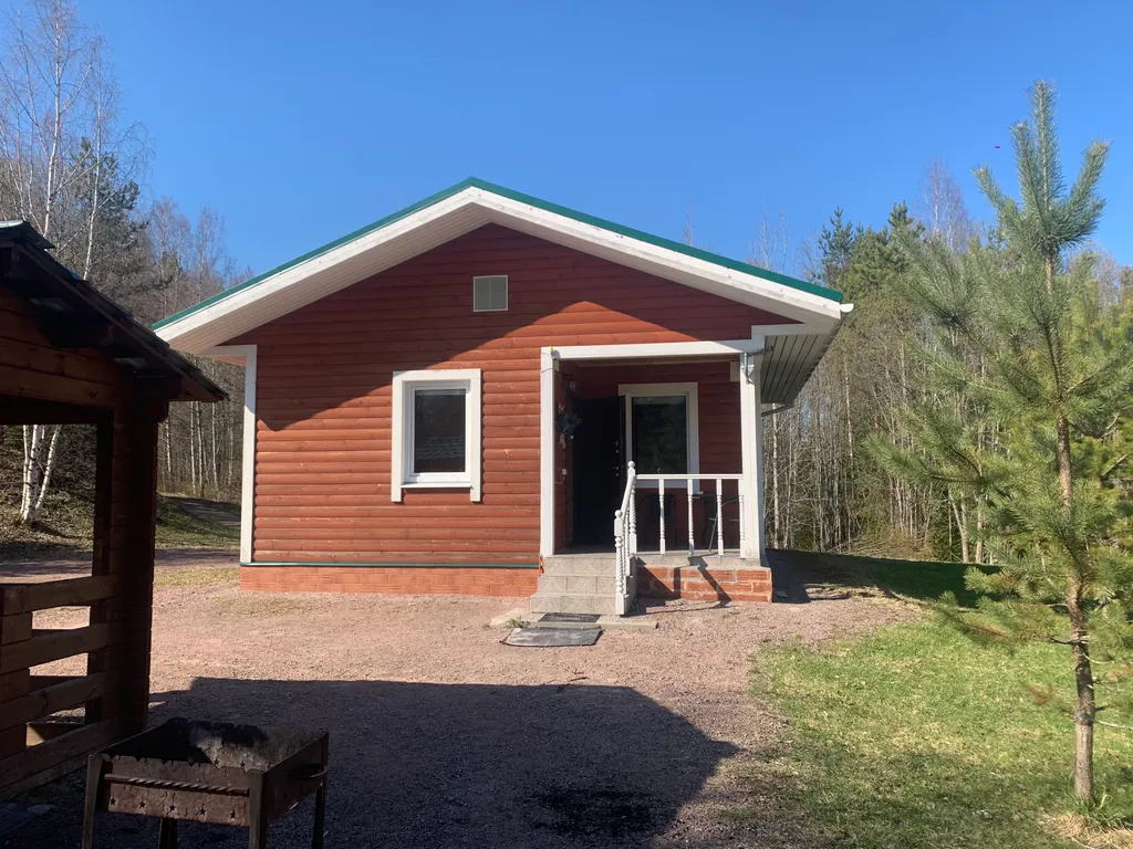 Дом-студия в Карелии с сауной, камином и беседкой