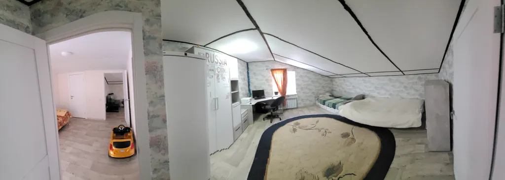 Дом 120 метров с закрытой мангальной зоной