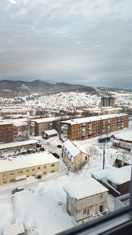Квартира Уютная новая квартира с видом на горы в центре горнолыжного курорта — Шерегеш