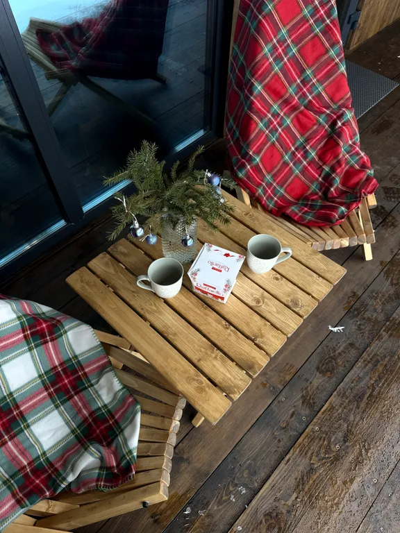 Дом в лесу в стиле барн