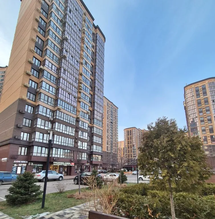 Квартира Квартира Новая уютная студия в современном жилом квартале Достояние — Краснодар