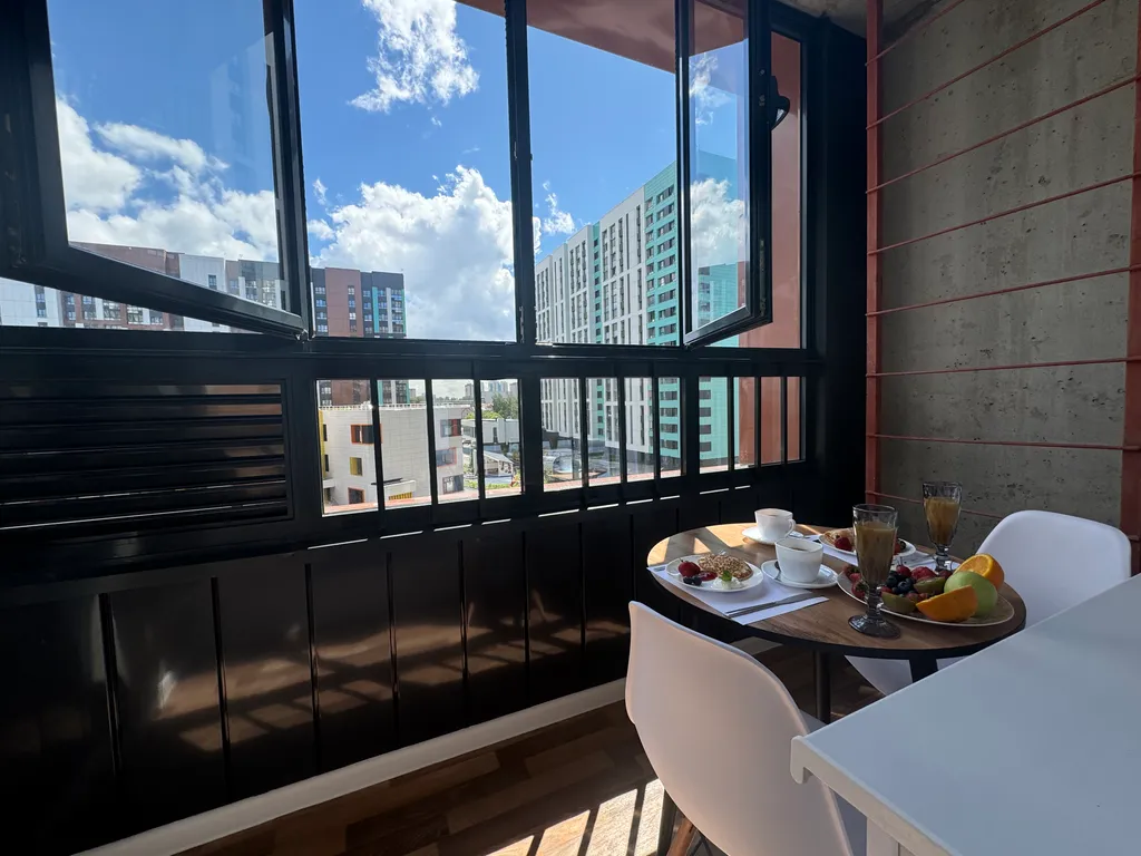 Студия с видом на парк