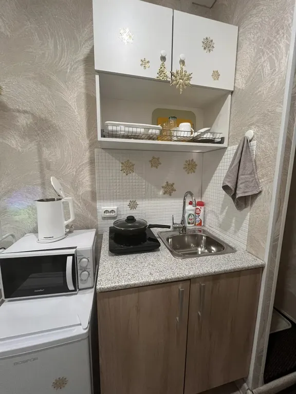 Студия в центре города с кондиционером