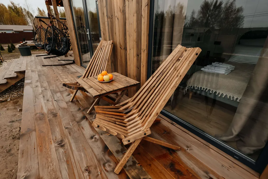 Коттедж Уютный глэмпинг для компании (6 отдельных домиков + территория) — Конаково