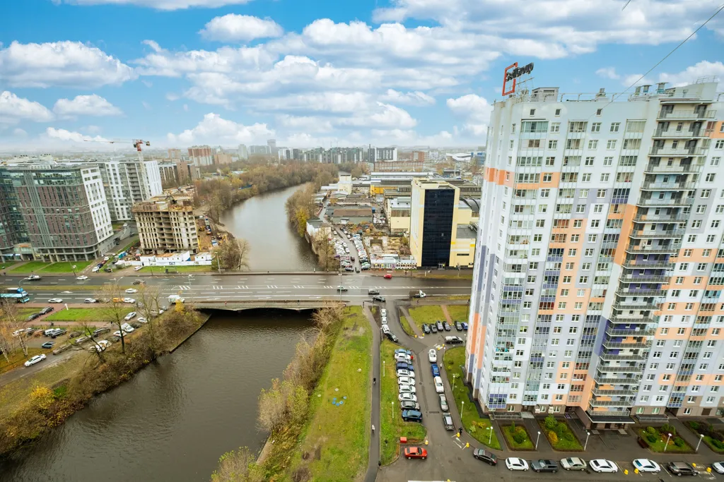Квартира Квартира Панорамные виды и комфорт у метро Ладожская — Санкт-Петербург