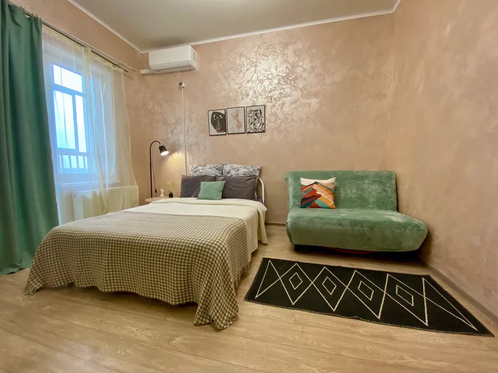 Студия на 25 этаже с видом на город