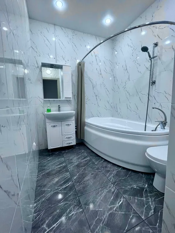 Уютная квартира в элитном доме, закрытая территория и видеонаблюдение