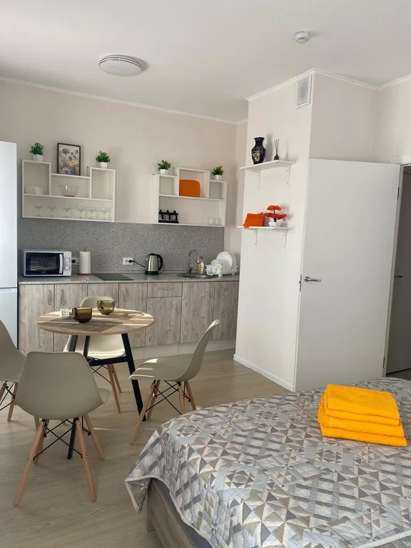 Уютная студия с потрясающим видом