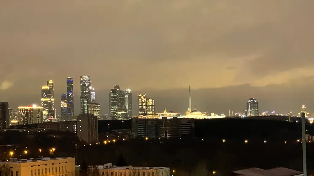Квартира Уютная квартира с видом на Москву — Москва