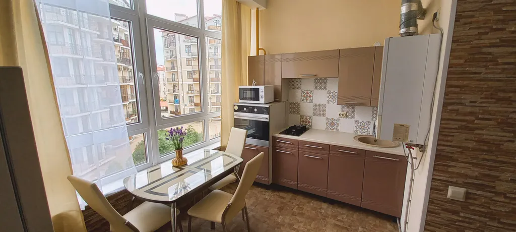 Квартира Квартира Красивая студия на Черноморском — Геленджик