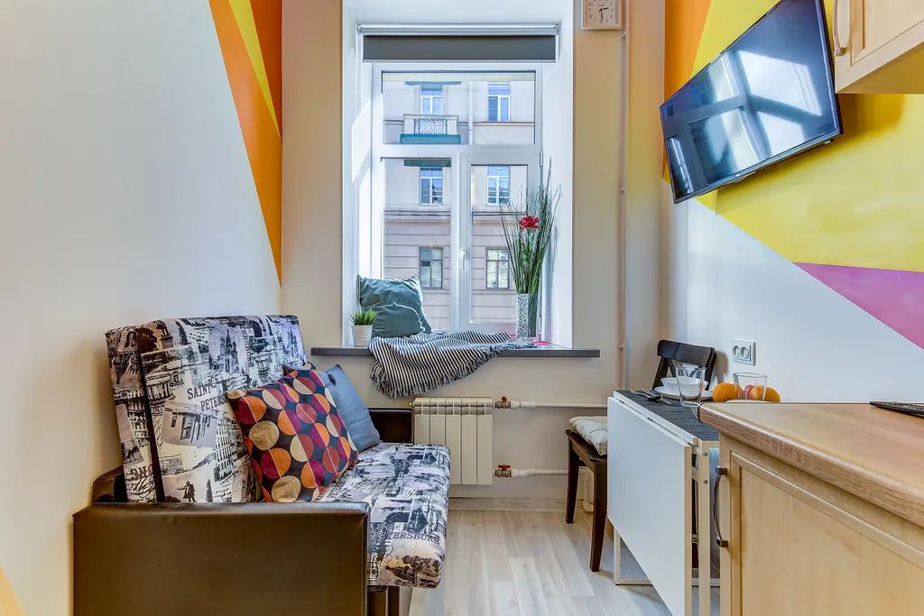 Квартира Квартира Уютная студия для отдыха в центре города — Санкт-Петербург