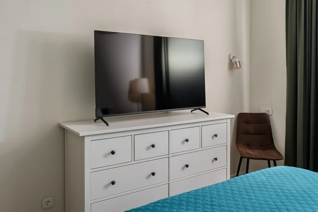 Двухкомнатная квартира с видом на город