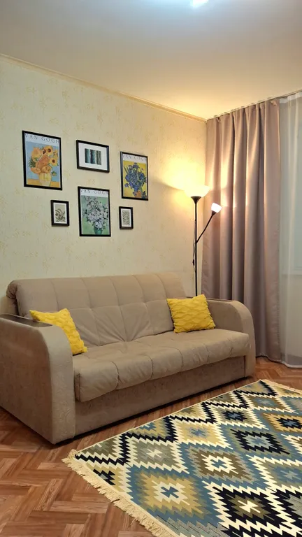 Квартира Уютная, просторная квартира в ЖК Солнечный — Тихвин