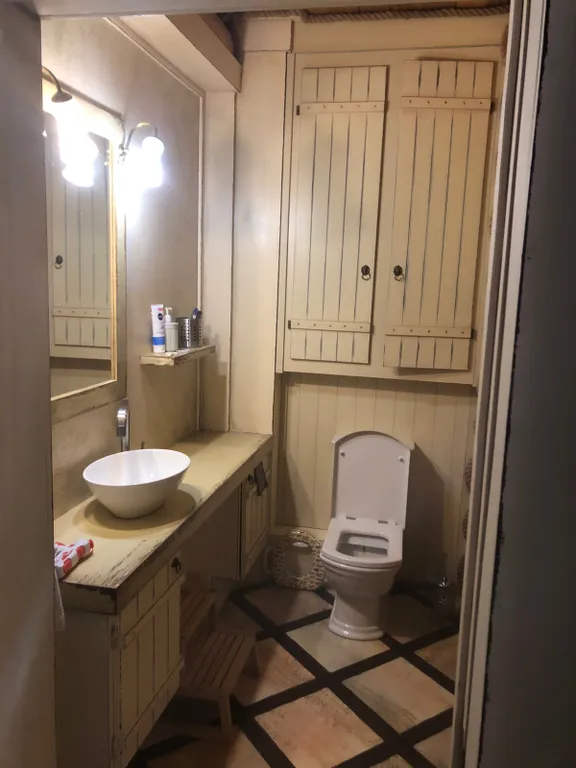 Коттедж с баней и беседкой из сруба