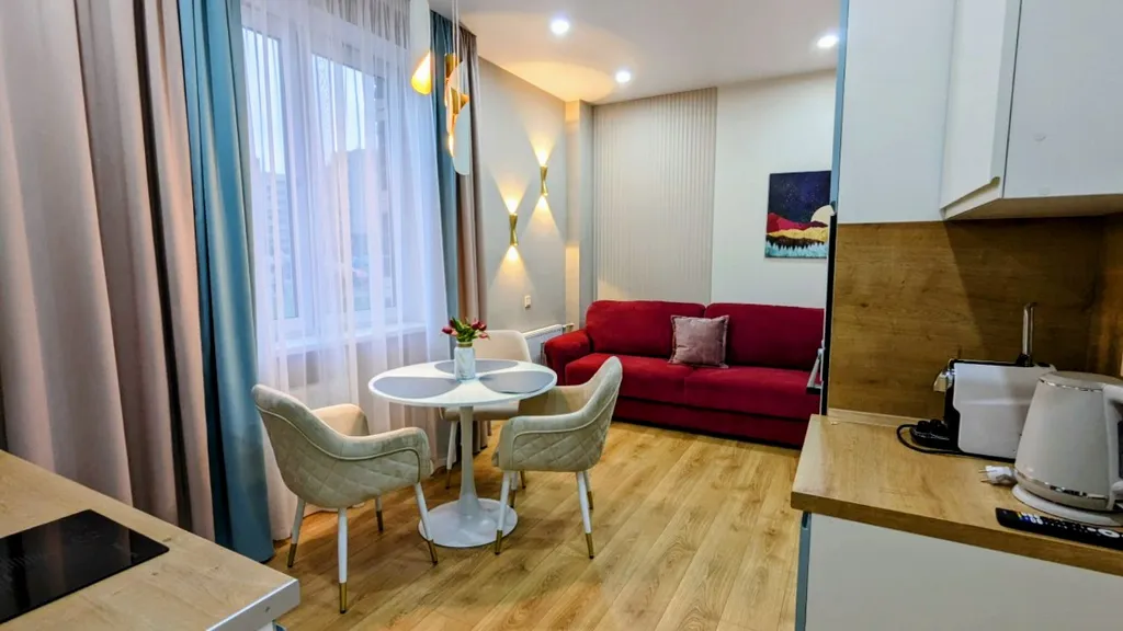 Квартира 1-комнатная квартира в 5 минутах ходьбы от онкоцентра — Песочный