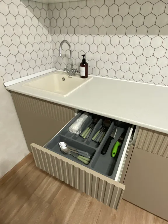 Квартира с минималистичным ремонтом в 3 минутах от ГЛК